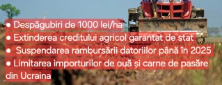 241009- SPRIJIN PENTRU FERMIERII ROMÂNI