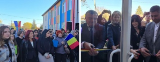 241106- INAUGURAREA ȘCOLII NR. 1 DIN SATUL CÂLNĂU, COMUNA FRUMUȘANI